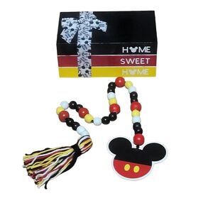 Mickey Mouse theme tiered tray decor